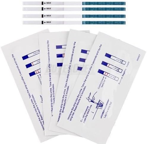 10X Extra Width Early Test Ultra Sensitive High Sensitivity (10mIU) Home Pregnancy Test Strips Individually Sealed CE-Approved.