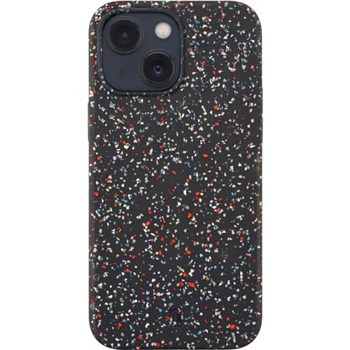 cellularline | Sensation Dots - Compatible avec iPhone 14 Plus | Coque en Silicone Soft-Touch Semi-Transparent - Effet tacheté