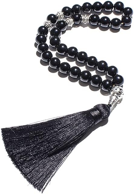 Tasbih Prayer Beads Allah & Muhammad Islamic Prayer Rosary Muslim Islam Misbaha Tasbeeh Sibha 99 Prayer Beads Necklace 33 Prayer Beads Bracelet