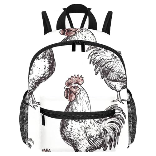 Sac à dos pour enfants aux finitions soignées imprimé ferme champêtre