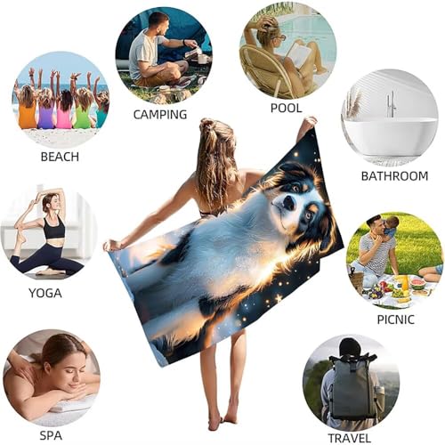 Toalla de playa microfibra de secado rápido y gran absorción 7