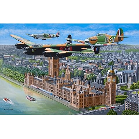 House of Puzzles - 500 Piece Jigsaw Puzzle - Fly Past Cover