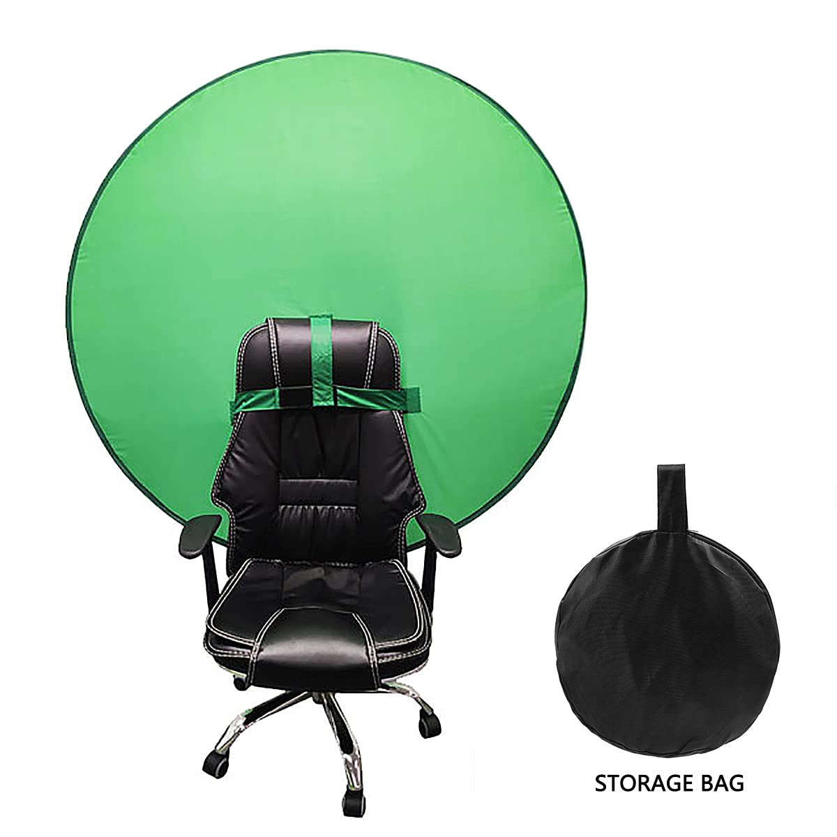 Green Screen Portatile Pieghevole - Sfondo Chroma Key 142cm Per Streaming, Video E Foto | Pieghevole | Con Custodia - Foto 13