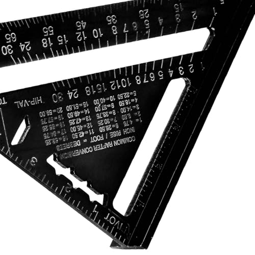 Regla Triangular de Aleación de Aluminio para Carpintería miniatura 6