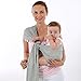 Accmor Aluminium Baby Sling Ring 3 in, Soft Wrap Carrier Rings Accessory for Infants Toddlers Newborn Kids (Silver)