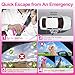 Dlvkavo Window Breaker, 3-in-1 Emergency Escape Tool with Car Safety Hammer and Seat Belt Cutter, Safety Emergency Car Escape Tool Gift for Women