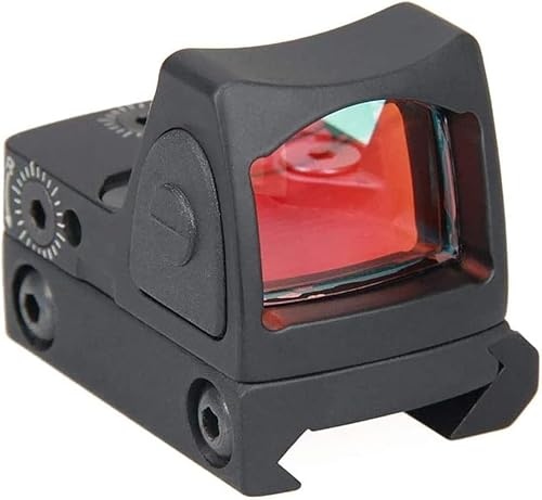 Red Dot Sight, Tactical RMR 20mm Red Dot Sight 3 MOA Pistol Scope Adjustable Brightness for Glock Mount, Reflex Sight Red Dot Scope