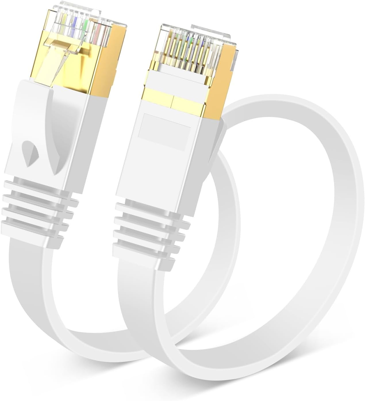 Cavo Ethernet Cat7 30m Categoria 7 RJ45 Piatto Alta Velocità 10Gbps - Foto 6