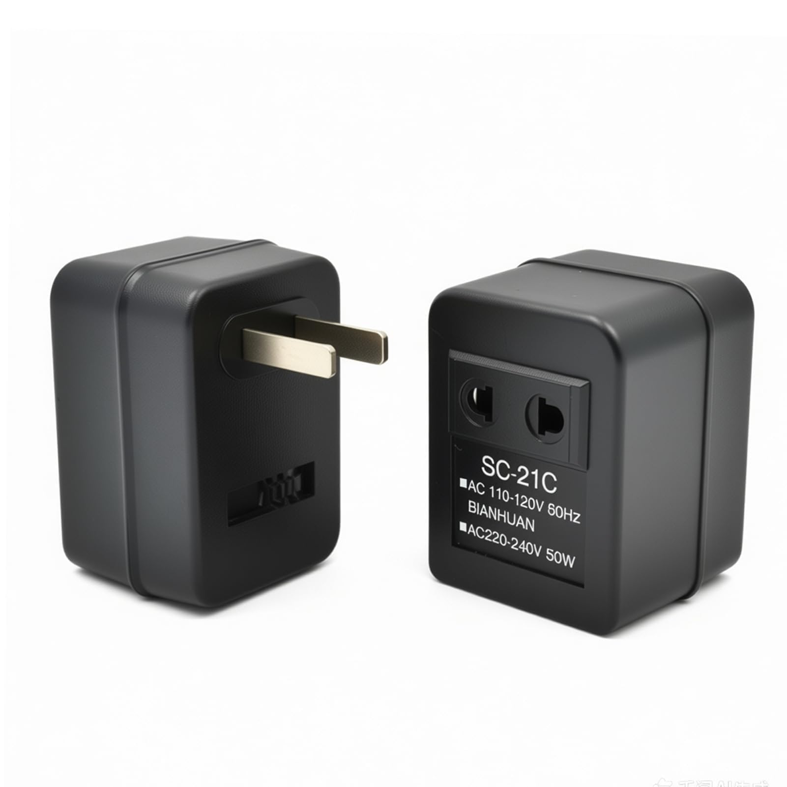 Convertidor De Voltaje De Potencia 110 V a 220 V, 5 W Adaptador De Enchufe De la UE, Convertidor Ascendente/Transformador De Vatios para Viajes, 2,56 X 1,77 X 1,57 Pulgadas — view 8
