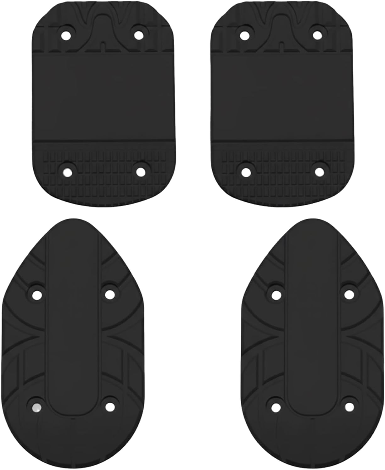 Replacement Ski Boot Soles Compatible with Lange, Enhanced Grip Boot Protectors, Easy Install Ski Sole Replacement (2Pair)