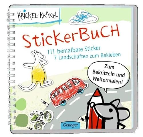 Krickel-Krakel Stickerbuch