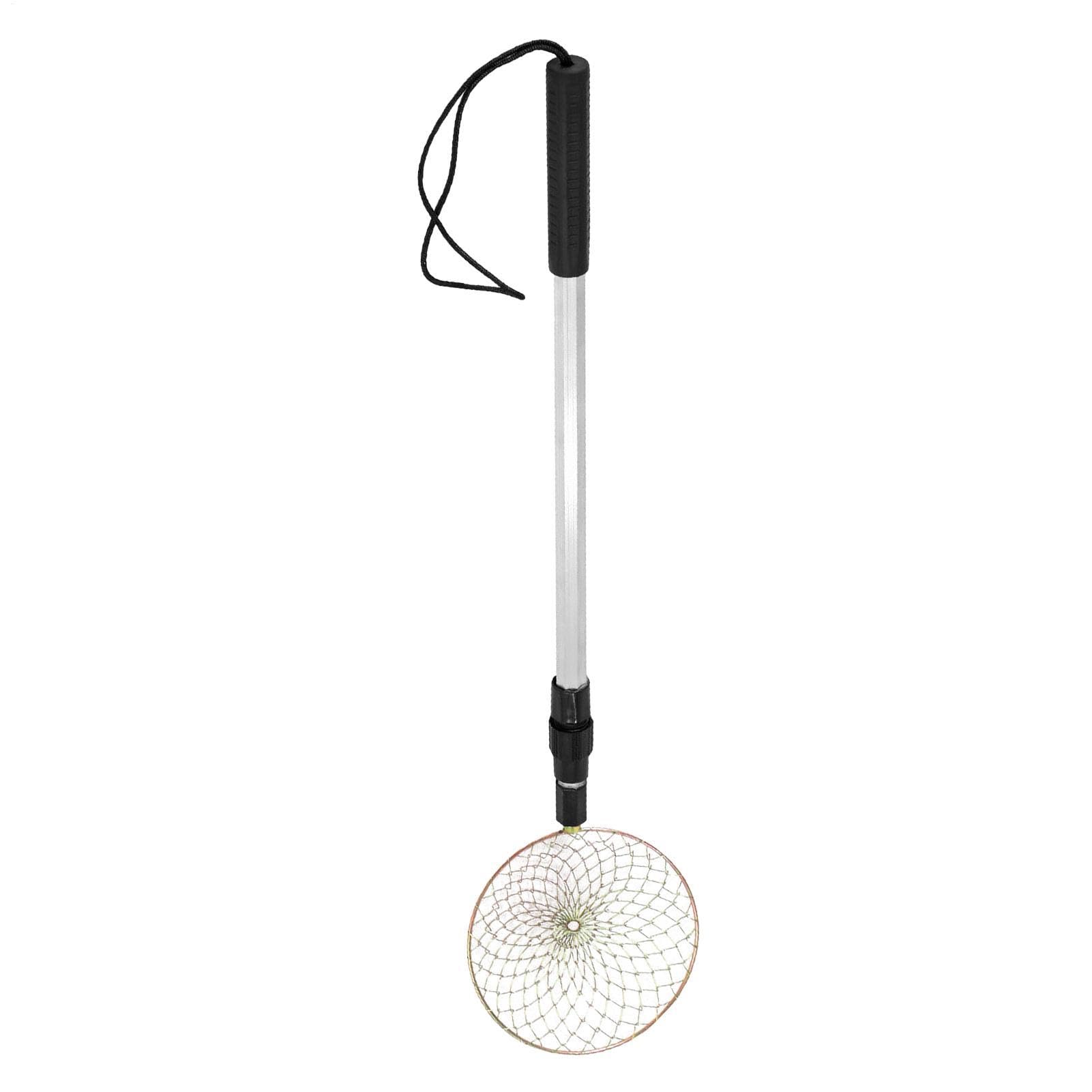 Beach Shell Scooper - Beach Net Shovel With Mesh Bag For Collecting | Shelling Tools | Scoop Shovel & Sifter Retractable Adjustable Beachcombing Sea Glass, Shell, Shark Tooth Sifter | Outdoor Sand