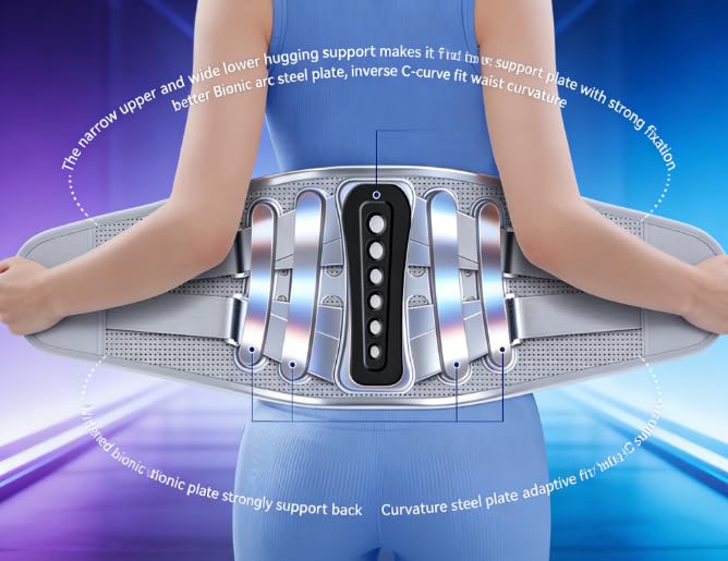 Sports Belts,Lower Back Brace, Lumbar Support Belts, Ergonomic Design, Suitable for Herniated Discs, Sciatica for Men&Women (XL)
