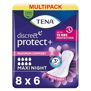 48 x Tena Lady Discreet Maxi Night ...