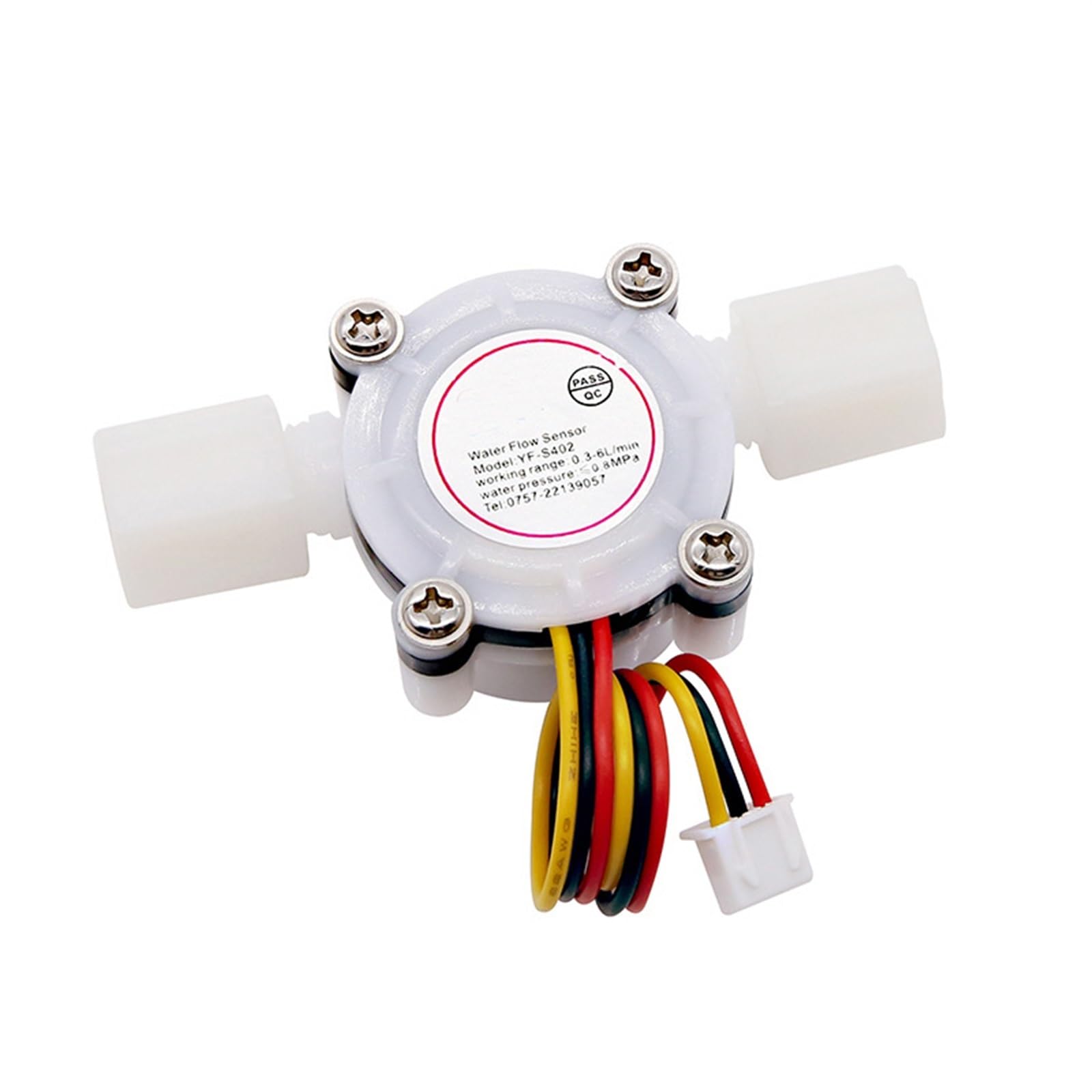 HDPHCRIUN YF-S402 1/4 Pipe Impeller Water Flow Sensor Coffee Machine/Water Dispenser Hall Pulse Meter 1Pcs(1/4)