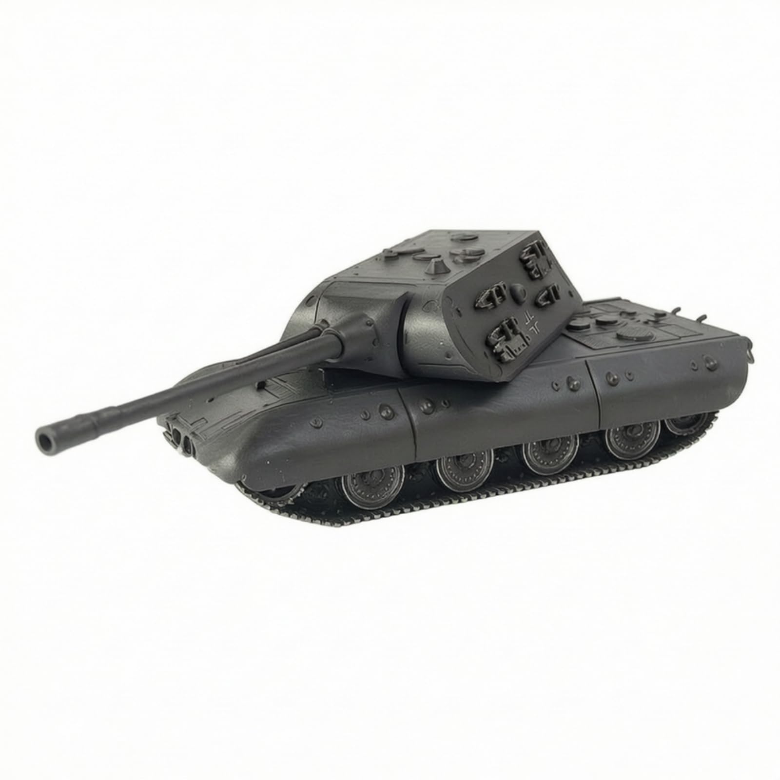 Tanque militar a escala E-100 Ratón réplica de metal coleccionable 8