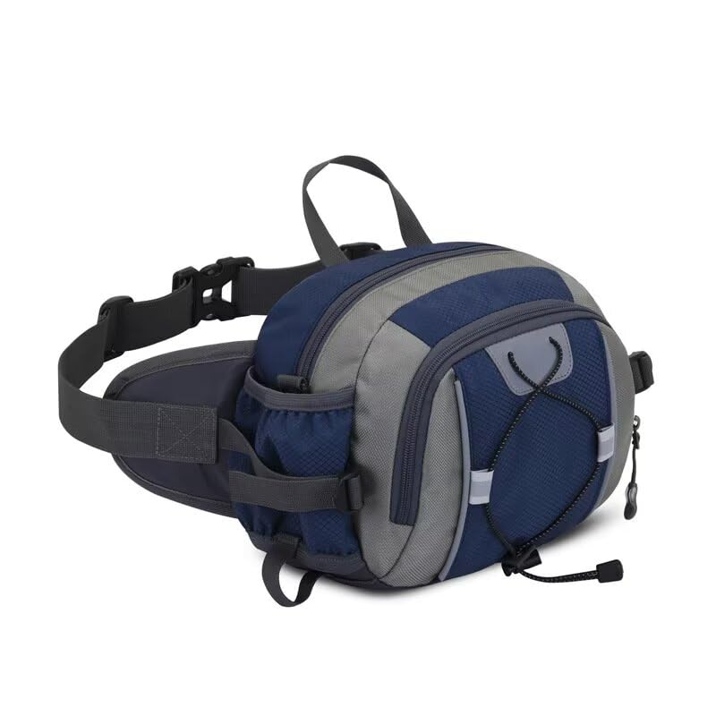 ROSSRORE Large Unisex Dog Walking Bags, Multifunctional Waterproof Chest Crossbody or Bum Bag with Detachable Shoulder Strap Hiking Waist Pack & Fanny Pack Navy Blue โ image 1
