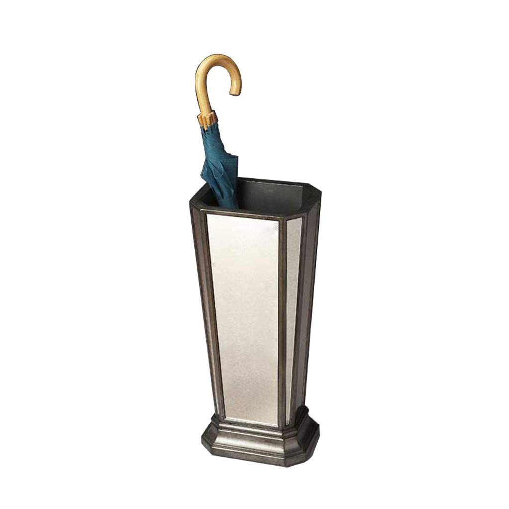 MOBYGKFY Umbrella Stand Neo Classical Entry Hallway Decoration Round Removable Drip