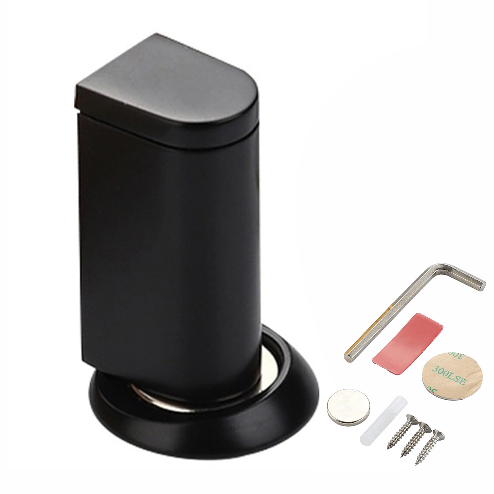 Strong Door Stoppers Adjustable Invisible Door Stop AntiCollision Holder Accessories Adjustable Stop