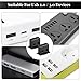 15 Pack Black USB Type-A Dust Plugs, USB Port Protector Covers Dustproof USB-A Cover Cap Ports Cover Anti Dust Plugs for Laptop, Desktop, Computer, PC
