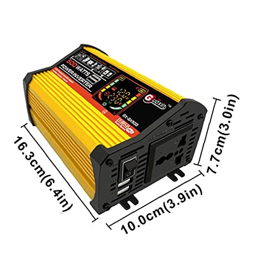 Power Inverter DC 12V tot 110v AC Power Converter Pure Sinus Wave 500 W Power Inverter Auto Charger Adapter 500 W Power… - Image 7