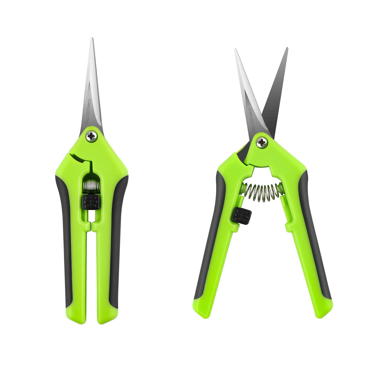 OTCRAFT Ergonomische Federschere, federbelastete Bastelschere mit Edelstahlklingen, zum Schneiden komplizierter Details und enger Muster für Menschen mit Arthritis oder eingeschränkter Handkraft, 2