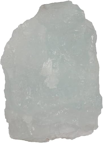 GEMHUB 87.5 CT Natural Rough Aqua Sky Aquamarine with Healing Effects AAA Grade High Energy Aqua Sky Aquamarine for Reiki Crystal Healing