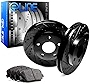 R1 Concepts Rear Brakes and Rotors Kit |Rear Brake Pads| Brake Rotors and Pads| Ceramic Brake Pads and Rotors |fits 2012-2021 Subaru Crosstrek, Forester, Impreza, XV Crosstrek