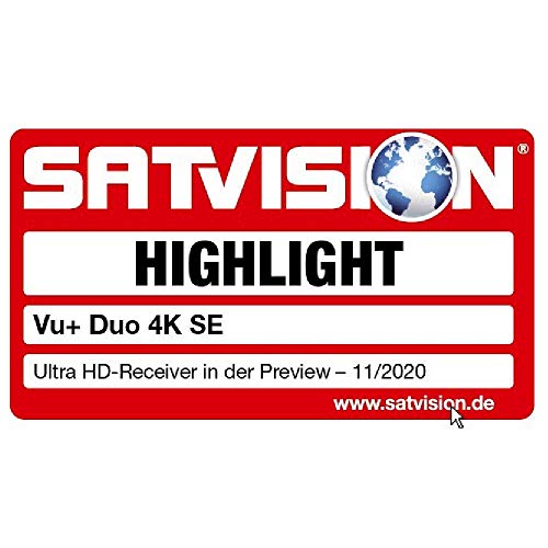 VU+ Duo 4K SE 1x DVB-S2X FBC Twin / 1x DVB-C FBC Tuner PVR Ready Linux Receiver UHD 2160p, zonder harde schijf - Image 6