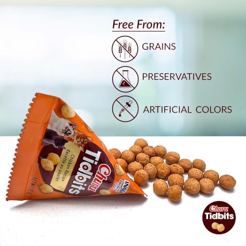 INABA Churu Tidbits Chewy Cat Treats, Tuna, 8ct - image 2