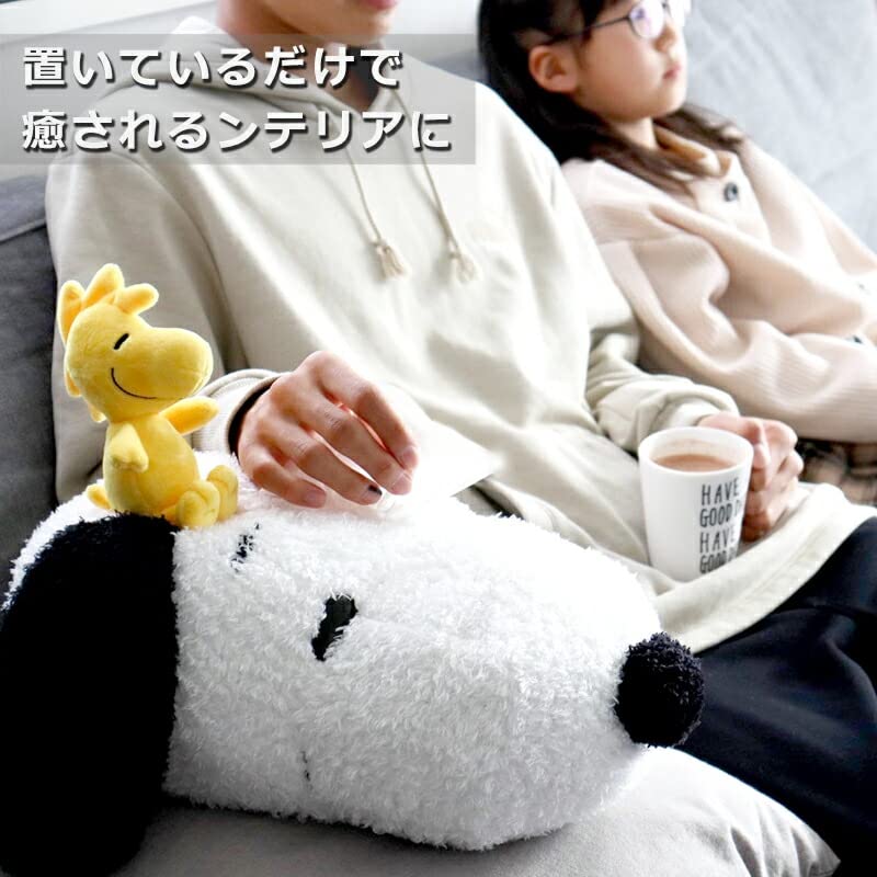 スヌーピー ティッシュボックスカバー ぬいぐるみ サーフィン 夏 海