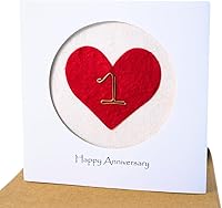 Vista 15 de Camellia Bees Tarjeta de aniversario de boda para ella él, tarjeta de aniversario hecha a mano para esposa, marido, pareja (60º)