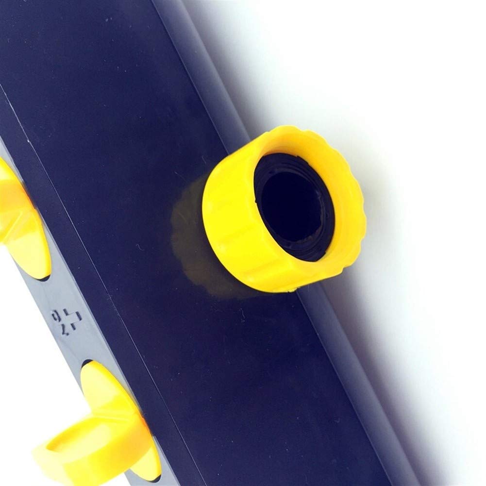 Conector de Agua de riego Agrícola Grifo de 4 vías 3/4 1 PCS Dispositivo de conexión de riego Manguera de jardín Divisor de tubería Goteo de plástico (Diámetro : 3/4'') (Onecolor 3/4'')