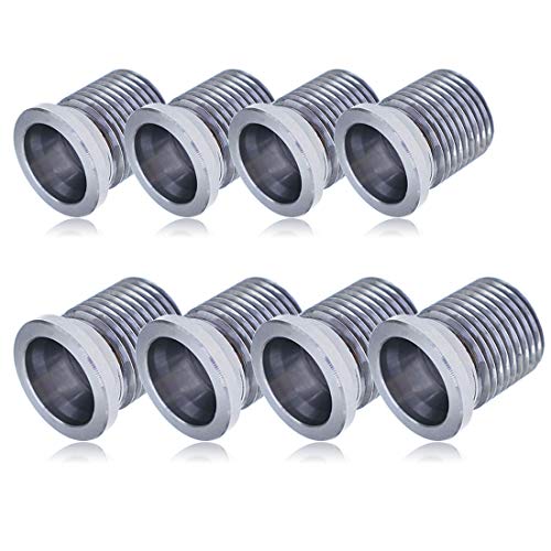 Gangmu Tec 14mm Aftermarket Replacement Spark Plug Insert Tools Compatible for 1996-2003 Ford Triton Two Valve Engines 4.6L 5.4L and 6.8L, V-10, Part Number 38900 (Pack of 8)