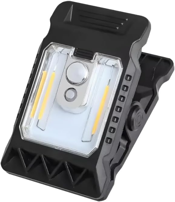 Solar Light with Motion Sensor Solar Powered Light for Outdoor/Garden, Solar Clip Lights for Home Security with inbuilt Battery [Solar Charging] Warm White
