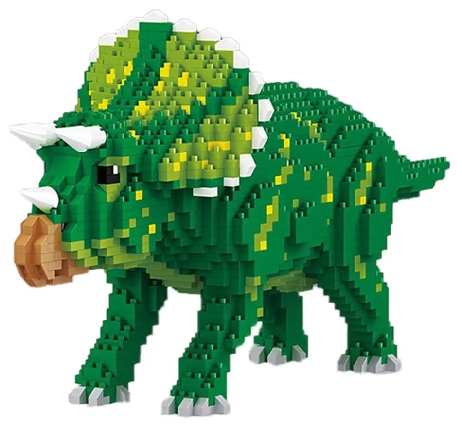 Balody Figure to assemble with nanoblocks. Triceratops.