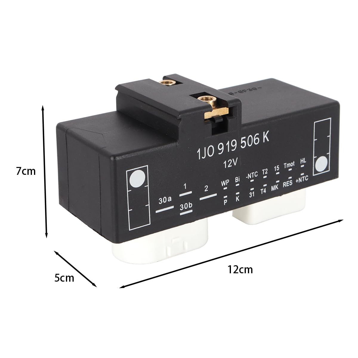 Unità di controllo raffreddamento motore A3 8L TT 8N Golf 4 1J 1J0919506K Modulo ventola radiatore