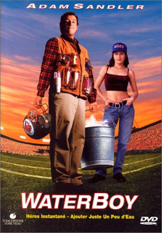 Waterboy DVD edición Reino Unido con carátula original de colección