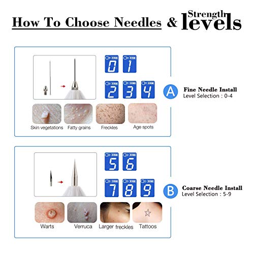 Device USB Rechargeable LCD Laser Sweep Freckle Mole Removal Pen/Tattoo Removal Machine Dark Spot Facial Skin Clean Tool - Image 7