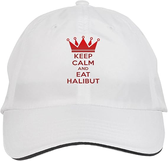 EAT Halibut Hat Adjustable Cap, DesT53 