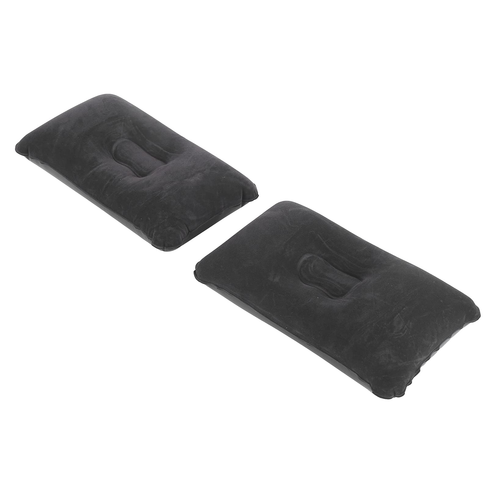 Alomejor Materac Dmuchany Materac Samochodowy Flokowany PVC 174 X 126 Cm Pompa Elektryczna 12 V Blokująca Hałas Wypełniacz Szczelin Płaska Szeroka Powierzchnia do SUV MPV RV Travel Camping (BLACK)