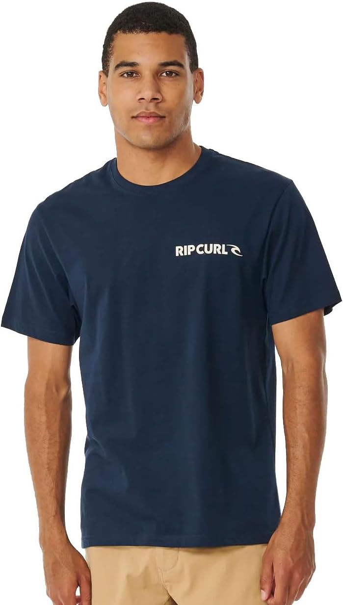 Rip Curl Brand Icon T-Shirt - Navy