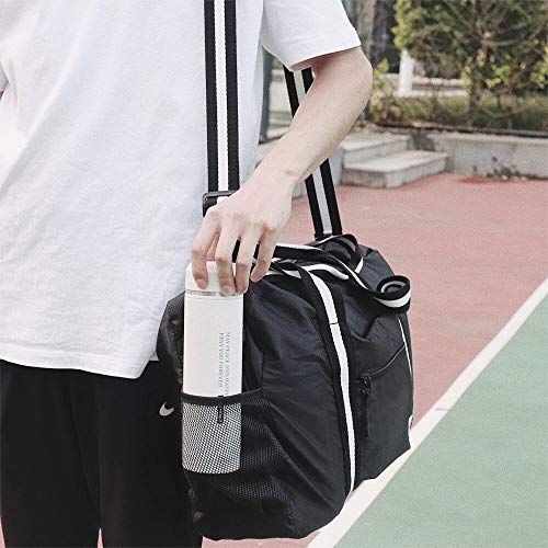 Arxus Travel Lightweight Waterproof Foldable Storage Carry Luggage Duffle Tote Bag (Black)