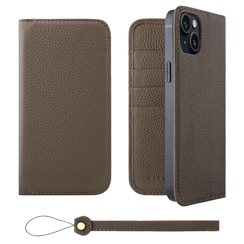 HANATORA iPhone15Plus P[X 蒠^ {v X}zP[X X}z X^h Xgbv t VNJ[tU[ Mtg xgȂ }OlbgȂ g[v H0XA-15Plus-Taupe Mtg aMtg  ޏ 