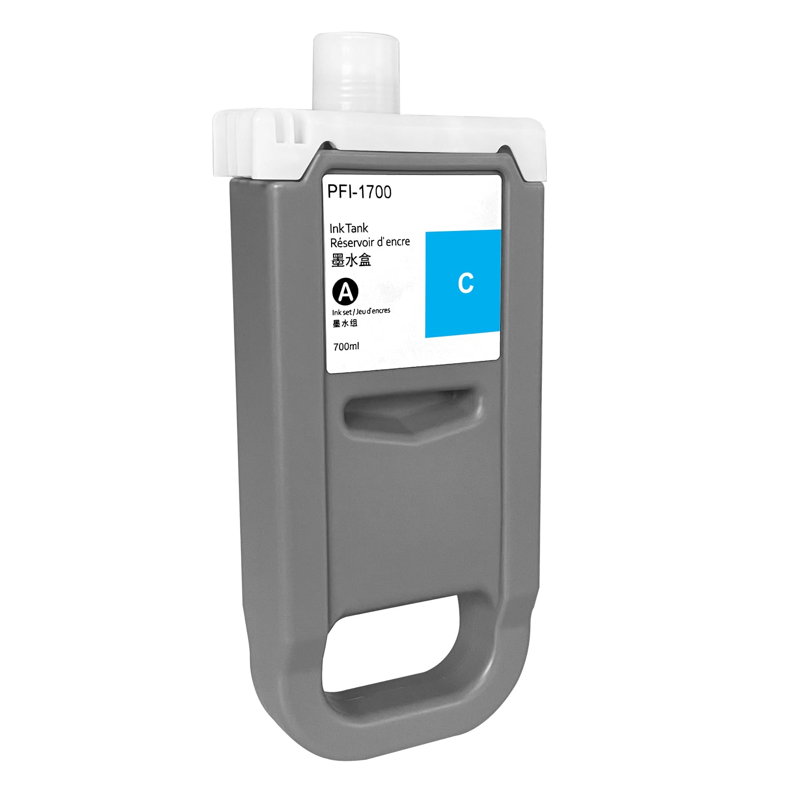 Canon PFI-1700シアン Dikarsum PFI-1700 Ink Cartridge Cyan Replacement for Canon PFI