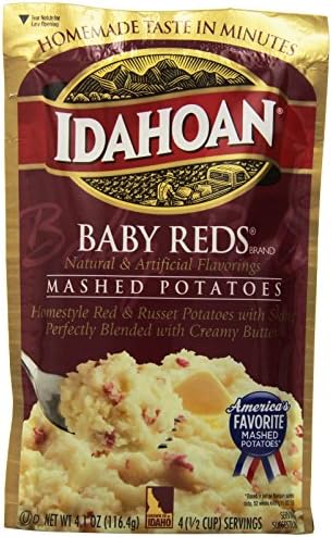 Idahoan Instant Mashed Potatoes, 4.09 Ounce (Pack of 10)