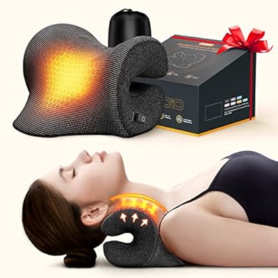 Famedio 3s Heated Neck Stretcher for Pain Relie...