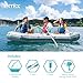 Intex Mariner 4 Inflatable Raft River/Lake Dinghy Boat Set & Motor Mount Kit