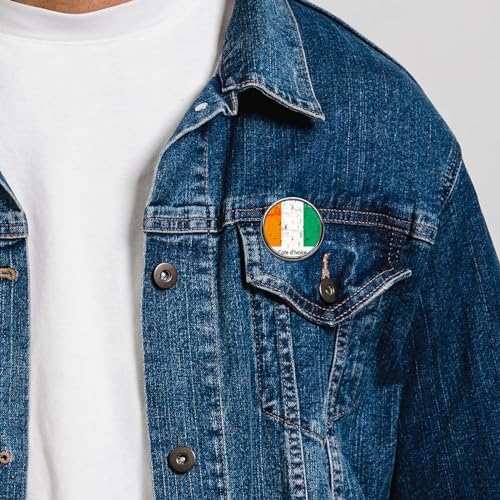 Pines de bandera de Irán para mochilas que decoran tu ropa 4