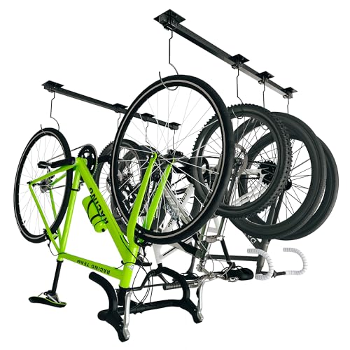 Kfpmx Garage Bike Rack – Ceiling Mounted Bike Storage Hanger